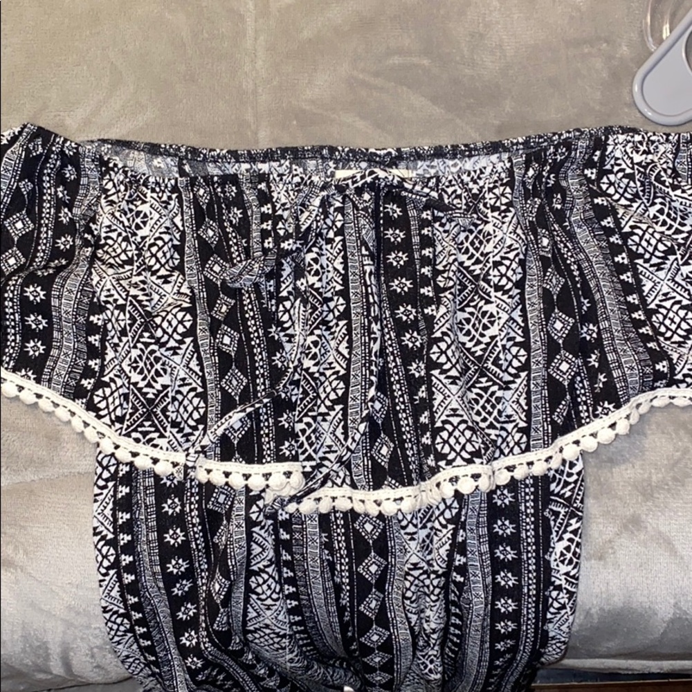 Very cute off the shoulder shirt